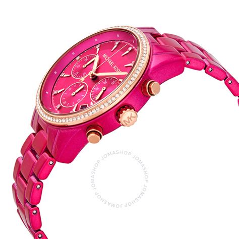 michael kors ritz pavé pink